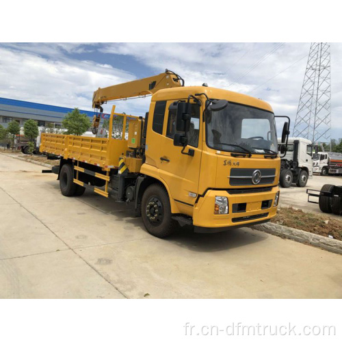 Grue montée sur véhicule Dongfeng 4x2 RHD